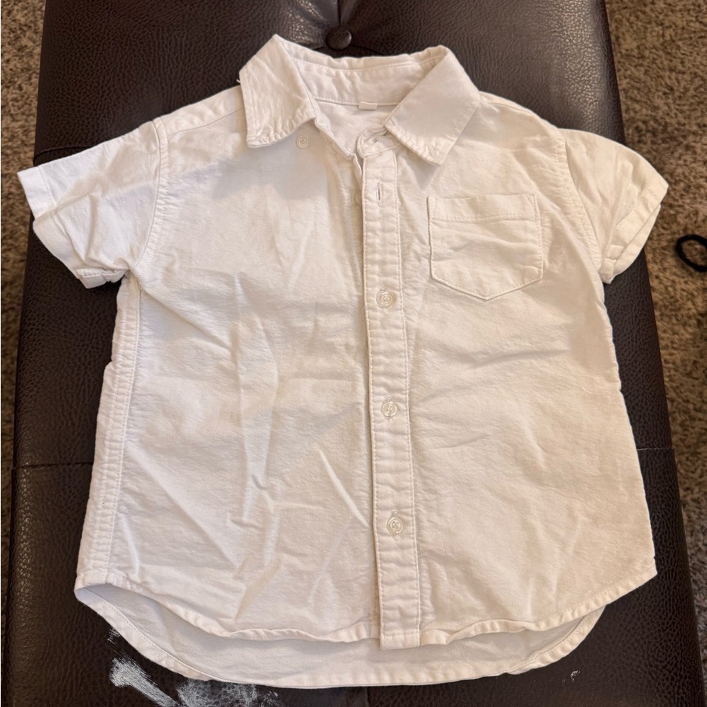 Classic White Kids Shirt